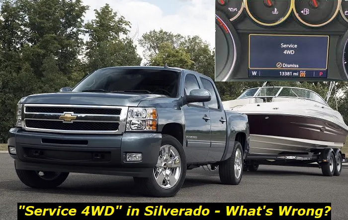 service 4wd in silverado